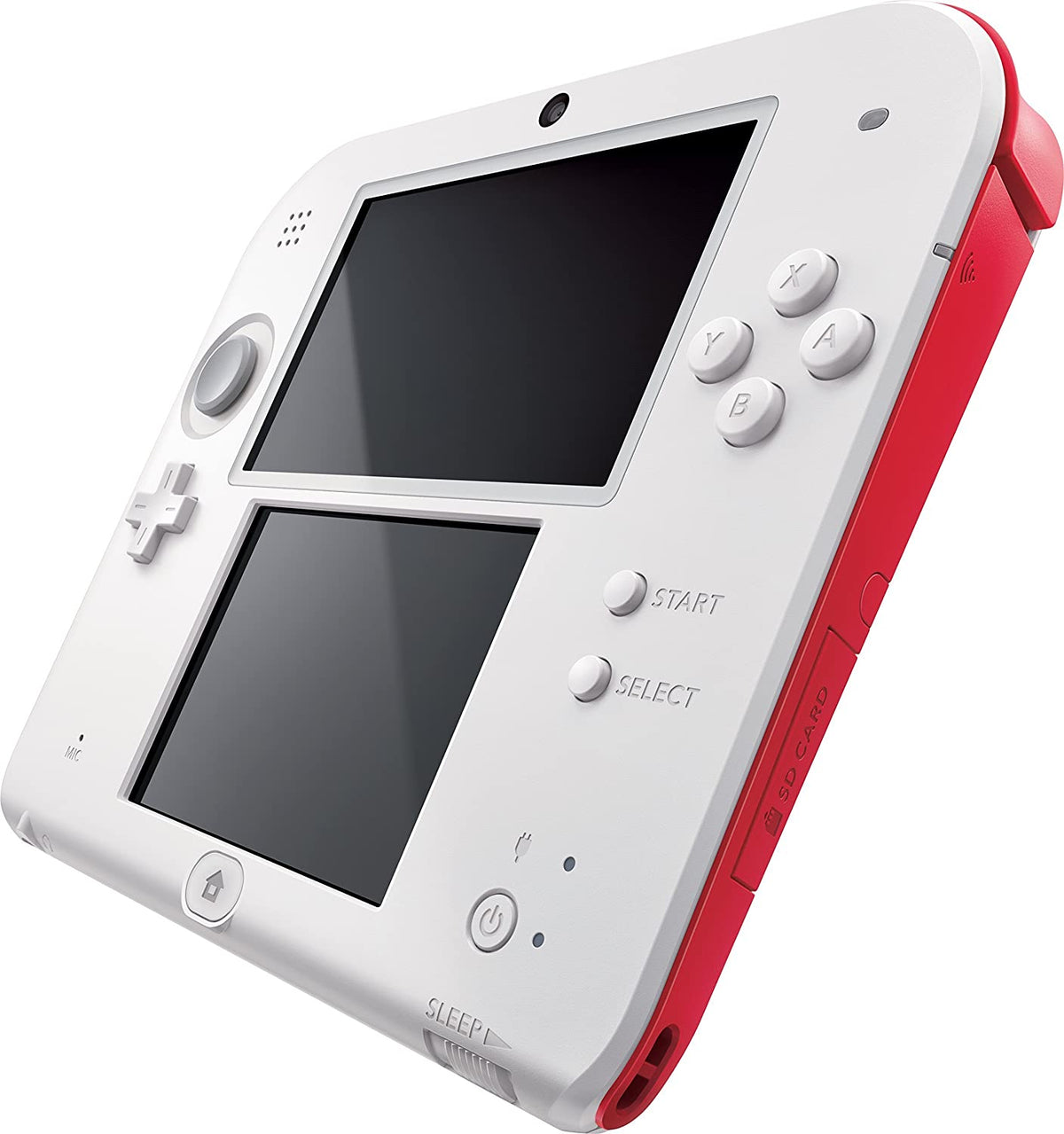 Nintendo 2DS - Scarlet Red / White 3DS - Video Game System - Used - CaveGamers - Image 3