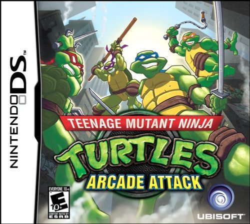 Teenage Mutant Ninja Turtles: Arcade Attack DS - Video Game - Used - CaveGamers