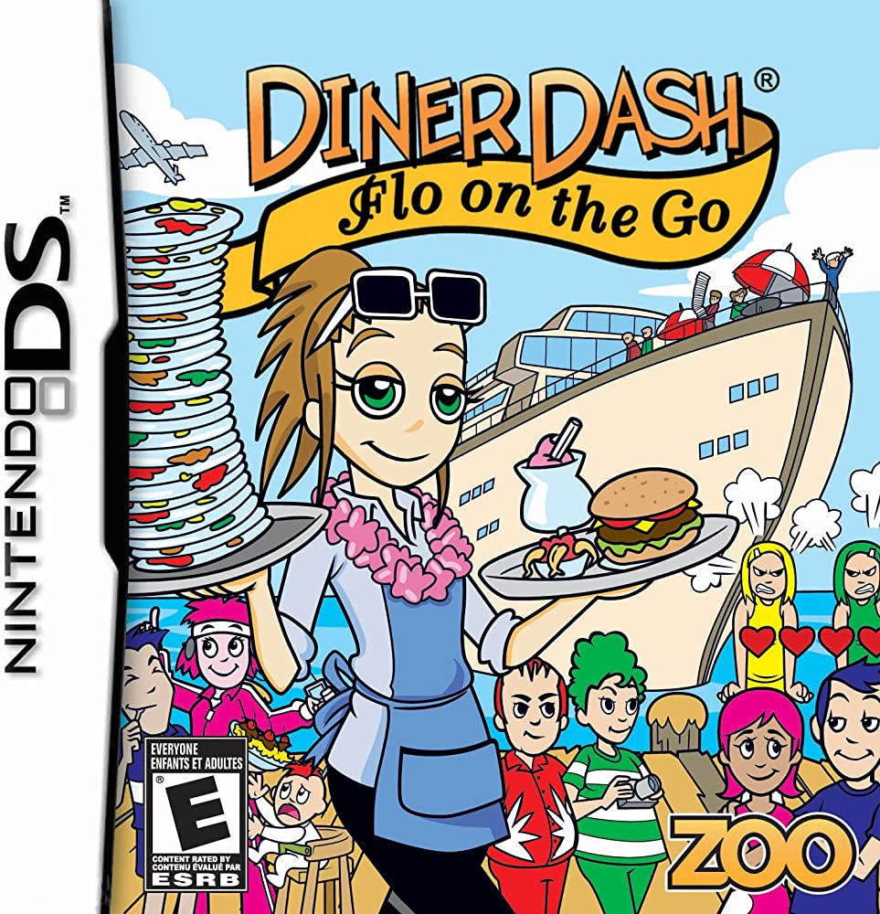 Diner Dash: Flo on the Go DS - Video Game - Used - CaveGamers