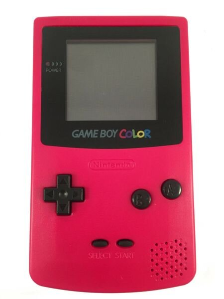 Game Boy Color - Berry (Pink) - Video Game System - Used - CaveGamers