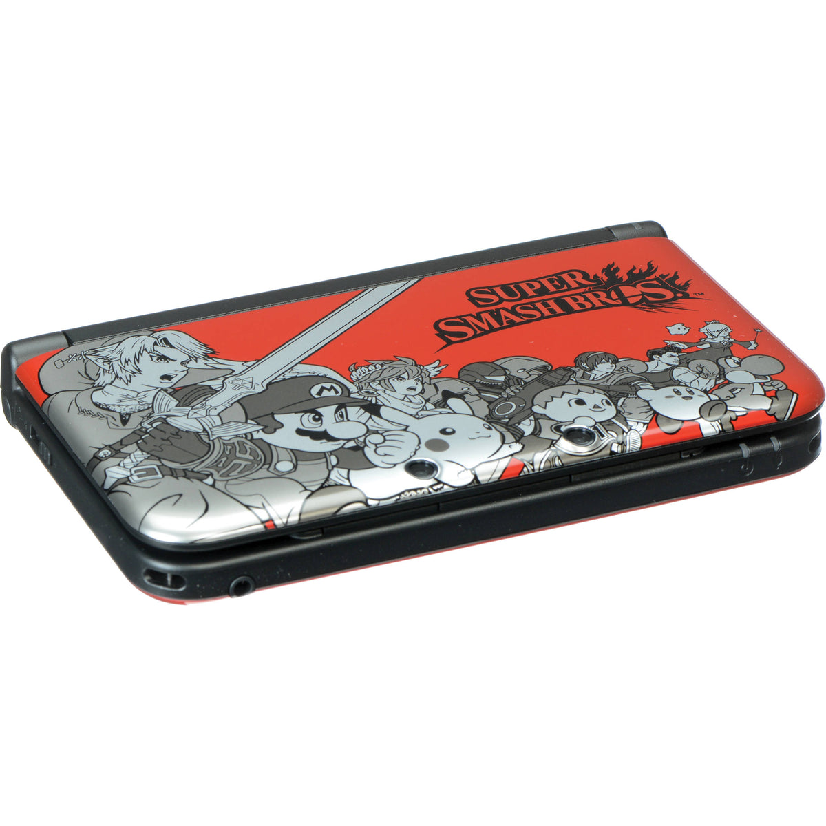 Nintendo 3DS XL - Super Smash Bros Limited Edition Red - Video Game System - Used - CaveGamers - Image 3