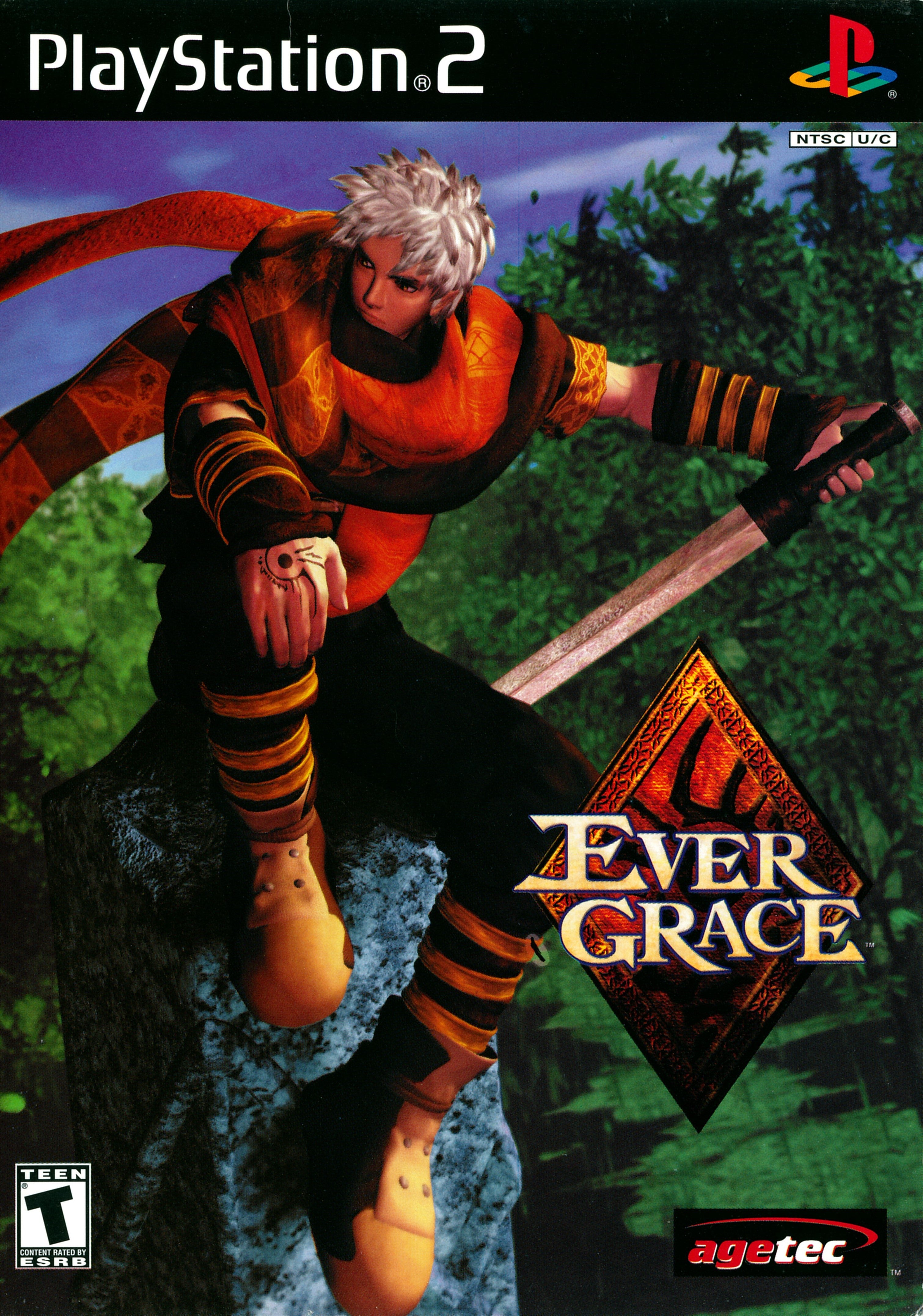 Evergrace PS2 - Video Game - Used - CaveGamers