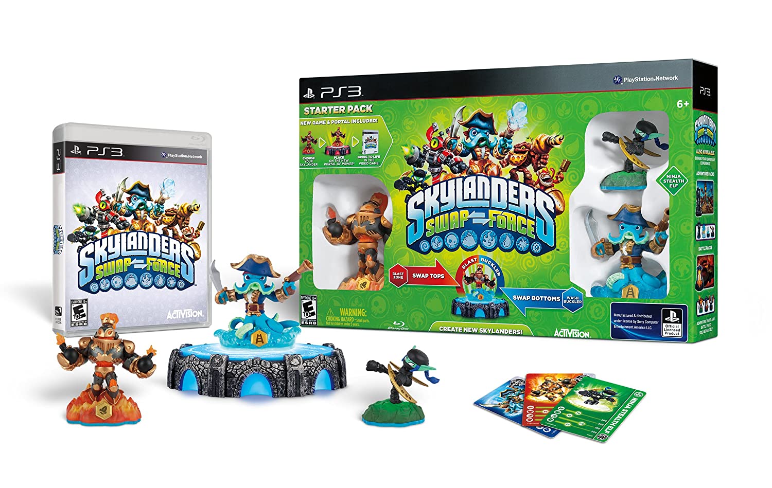 Skylanders SWAP Force Starter Pack PS3 - Video Game Accessory - New - CaveGamers