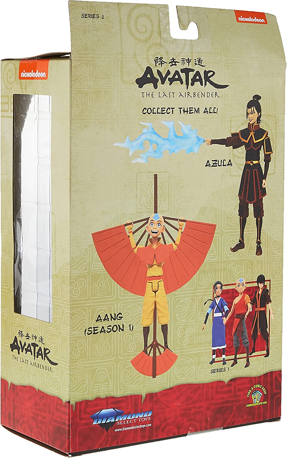 Firebender Azula - Avatar The Last Airbender: Diamond Select 7" Action Figure Action Figures - Toys - New - CaveGamers - Image 4