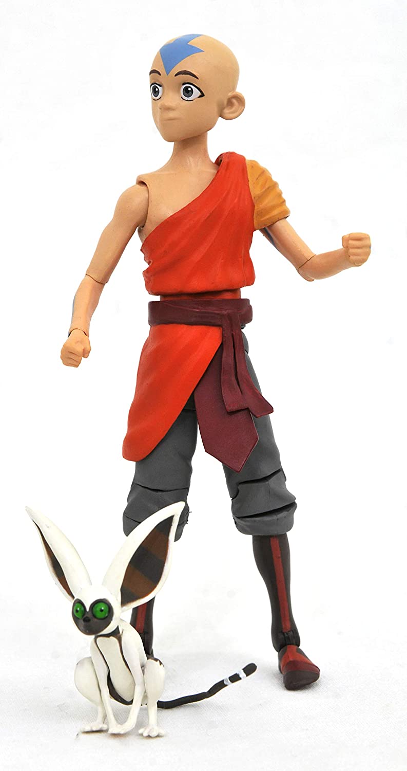 Airbender Aang - Avatar The Last Airbender: Diamond Select 7" Action Figure Action Figures - Toys - New - CaveGamers - Image 2