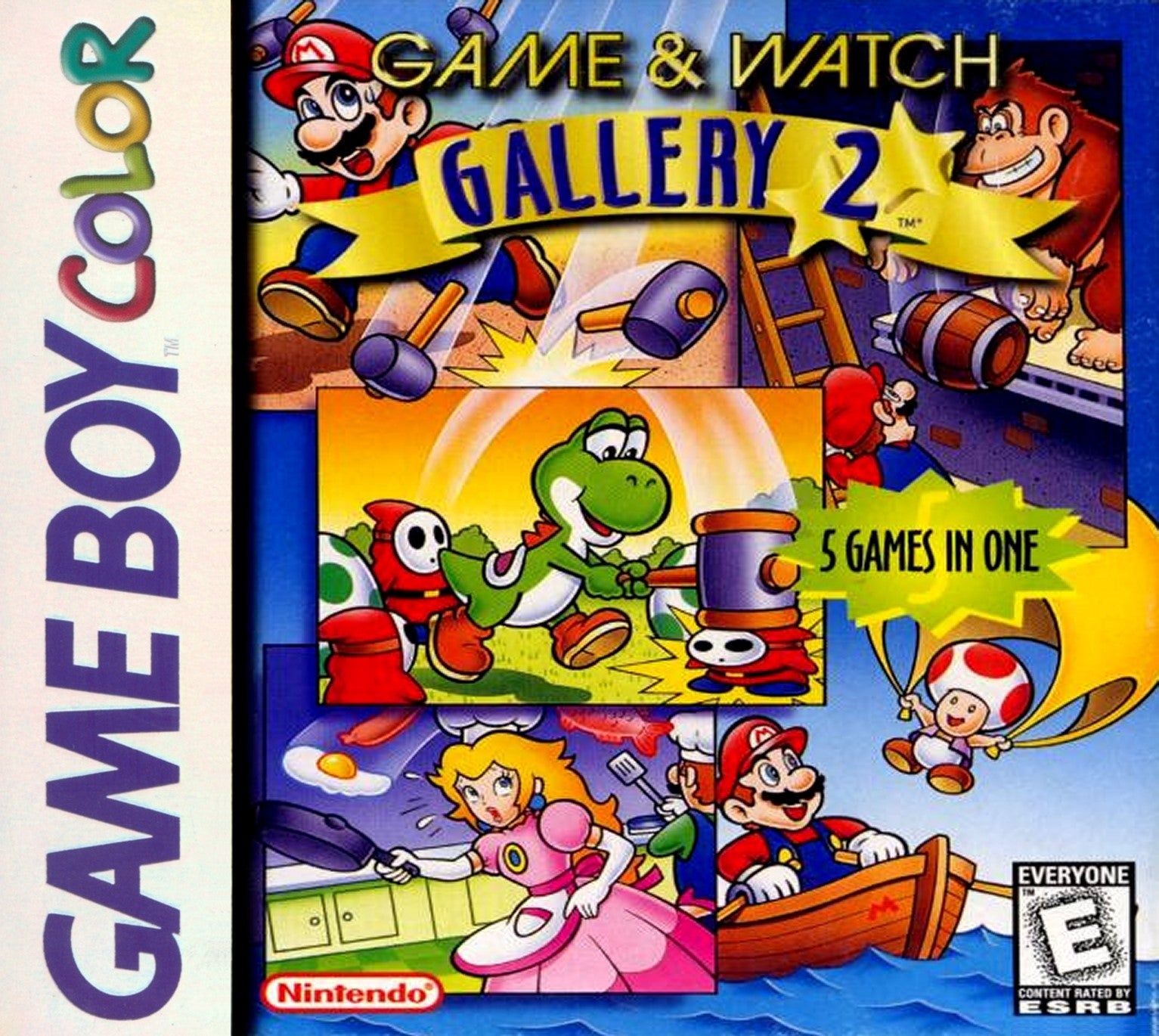 Game & Watch Gallery 2 Game Boy Color - Video Game - Used - CaveGamers