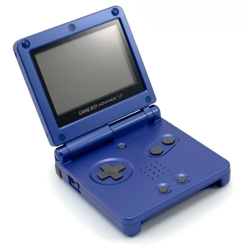Game Boy Advance SP - Cobalt (Blue) - Video Game System - Used - CaveGamers - Image 3