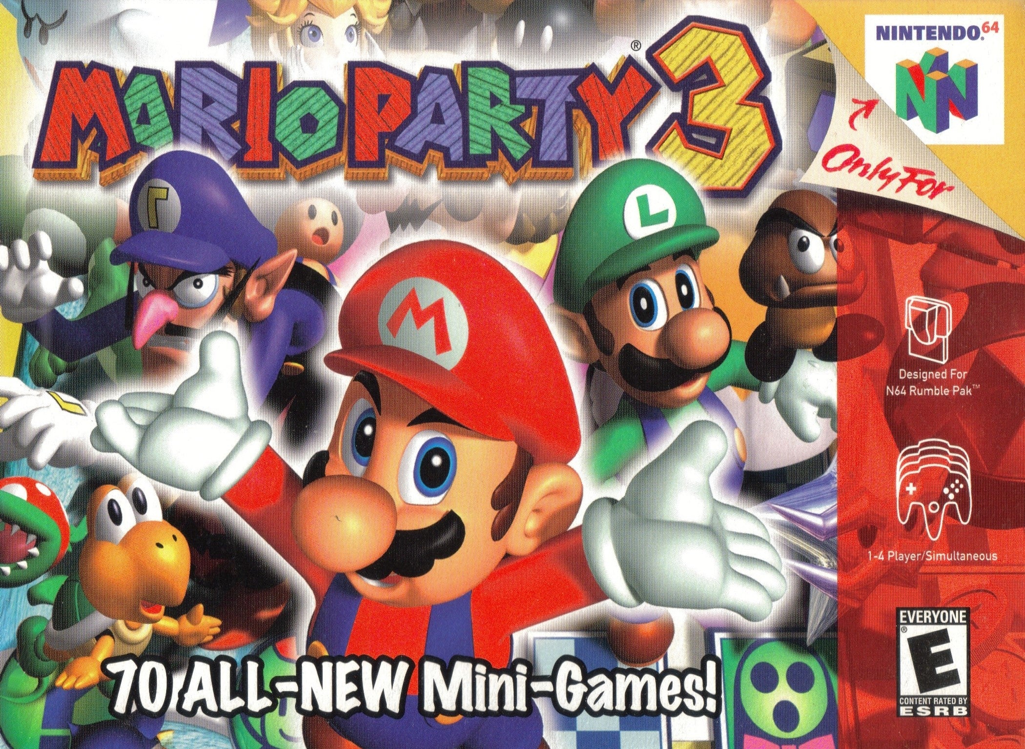 Mario Party 3 N64 - Video Game - Used - CaveGamers