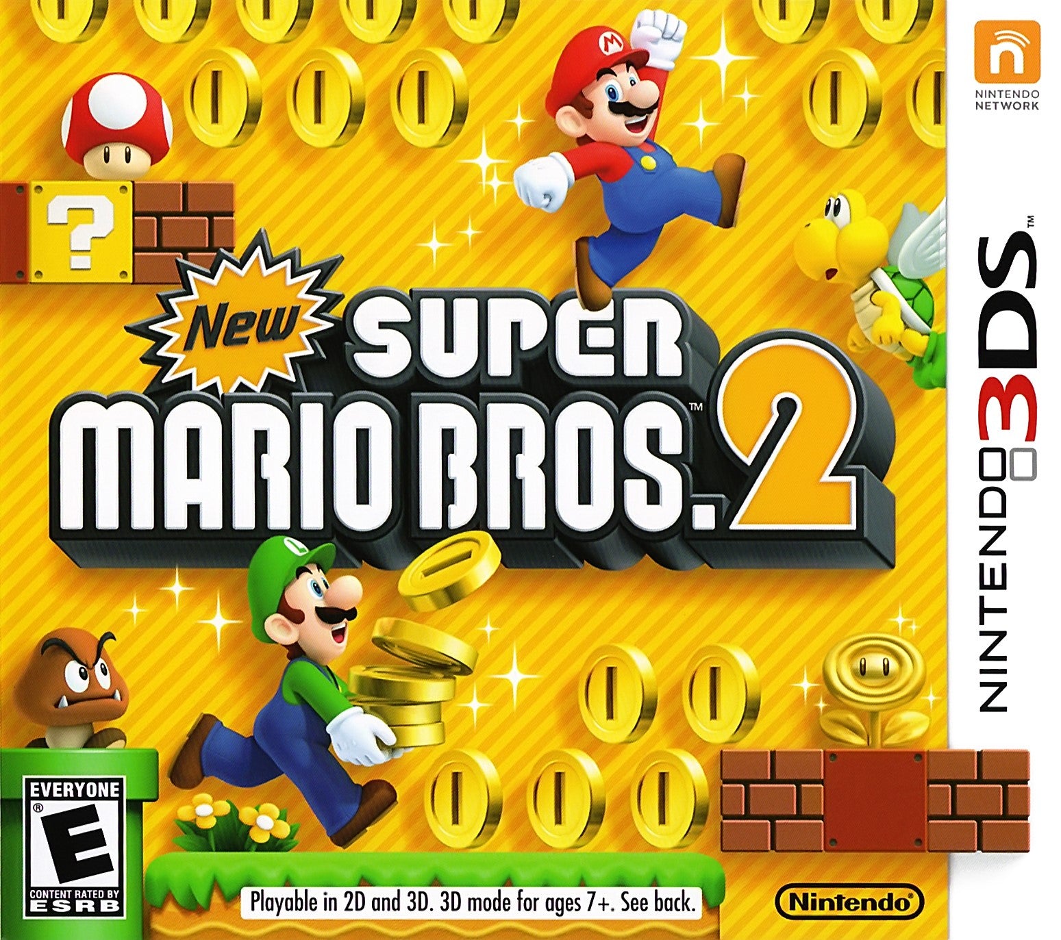 New Super Mario Bros. 2 3DS - Video Game - Used - CaveGamers