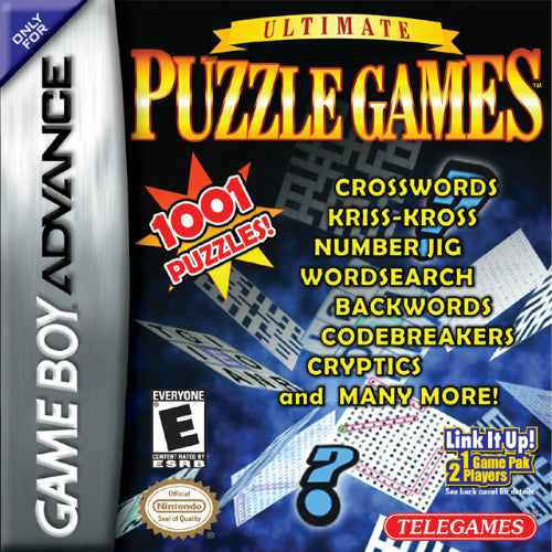 Ultimate Puzzle Games Game Boy Advance - Video Game - Used - CaveGamers