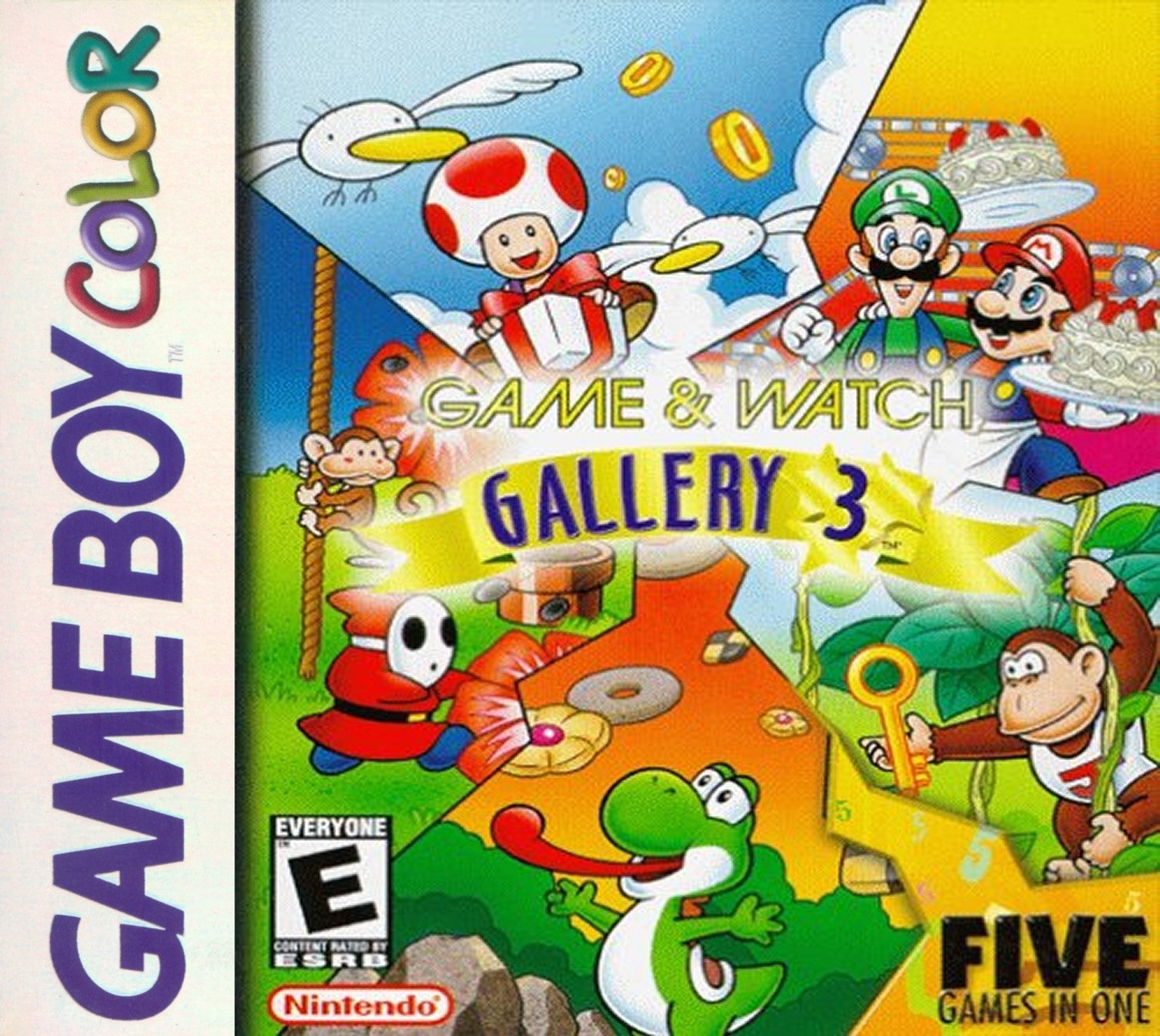 Game & Watch Gallery 3 Game Boy Color - Video Game - Used - CaveGamers