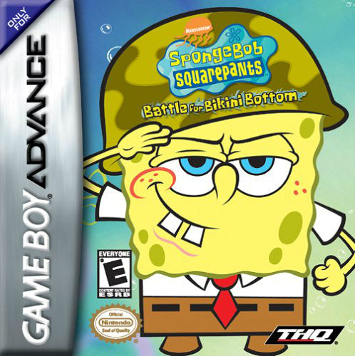 SpongeBob Squarepants: Battle For Bikini Bottom Game Boy Advance - Video Game - Used - CaveGamers