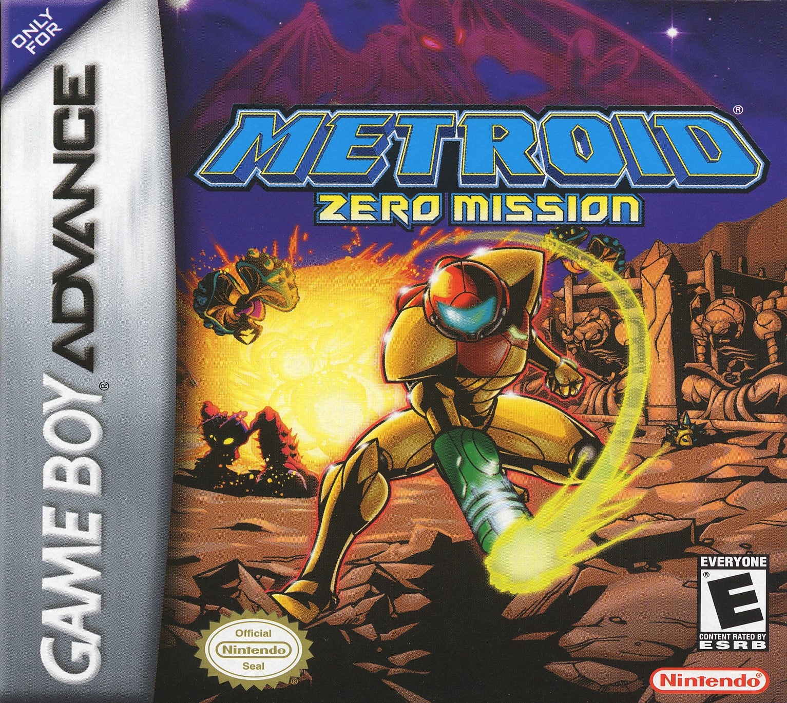 Metroid Zero Mission Game Boy Advance - Video Game - Used - CaveGamers
