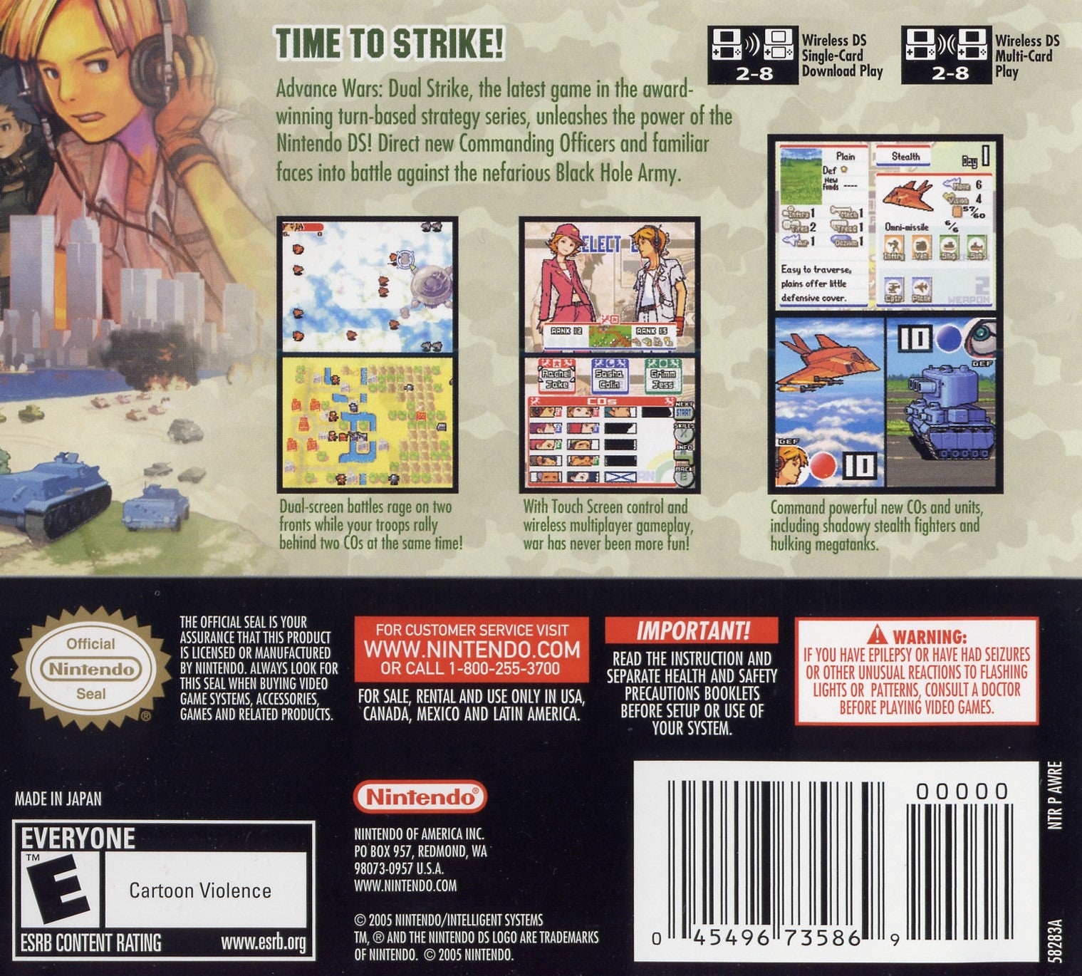 Advance Wars: Dual Strike DS - Video Game - Used - CaveGamers - Image 2