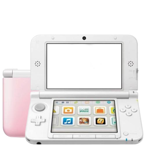 Nintendo 3DS XL - Pink / White - Video Game System - Used - CaveGamers - Image 3