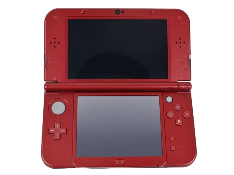 New Nintendo 3DS XL - Red - Video Game System - Used - CaveGamers - Image 3