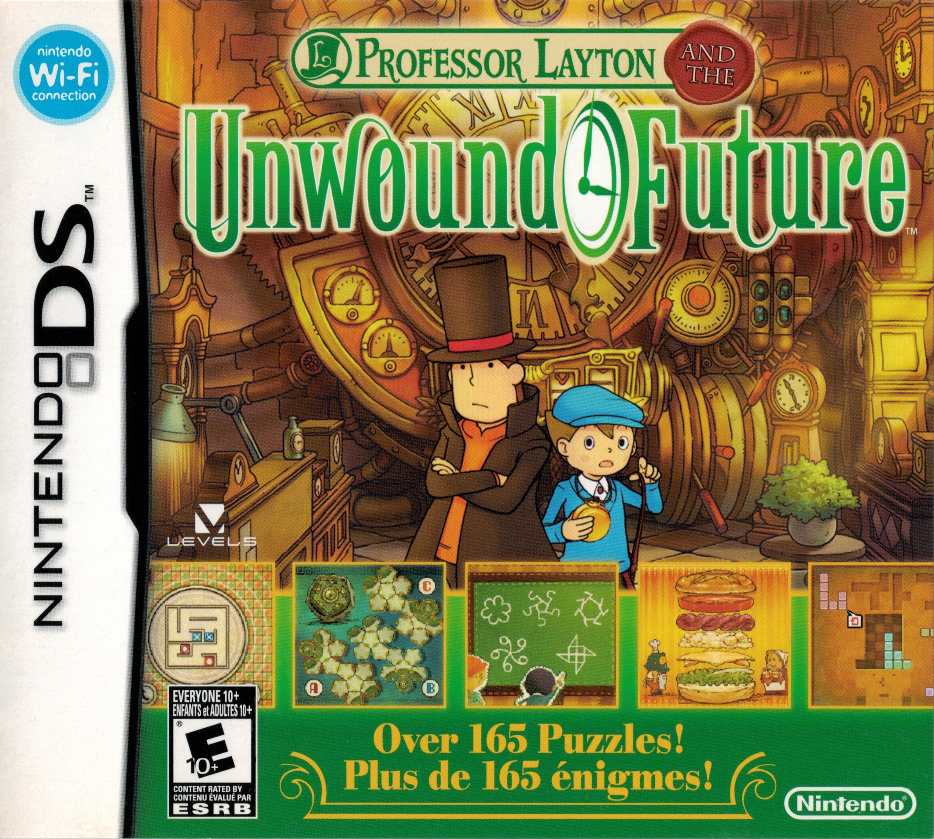 Professor Layton and the Unwound Future DS - Video Game - Used - CaveGamers