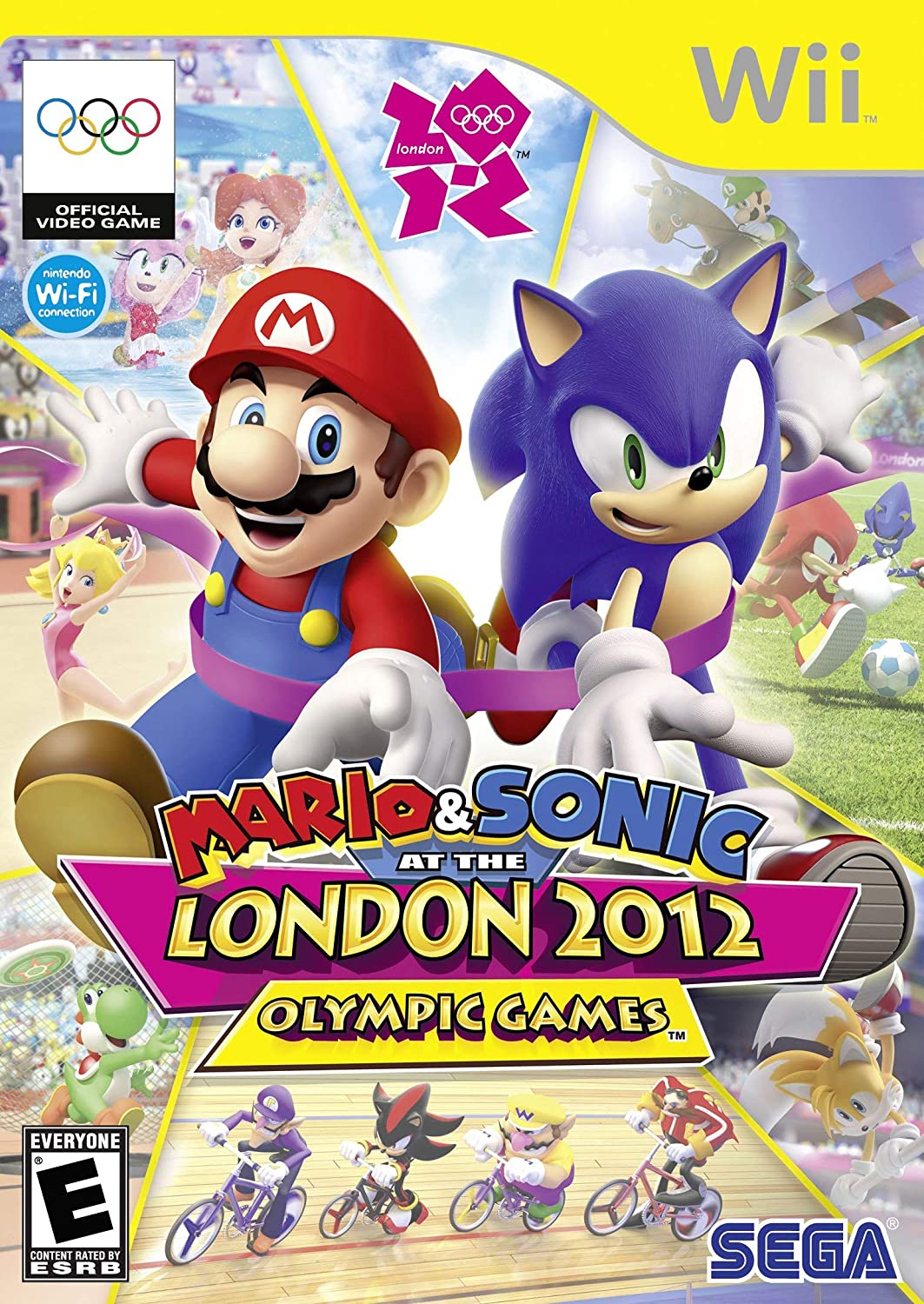 Mario & Sonic at the London 2012 Olympic Games Wii - Video Game - Used - CaveGamers