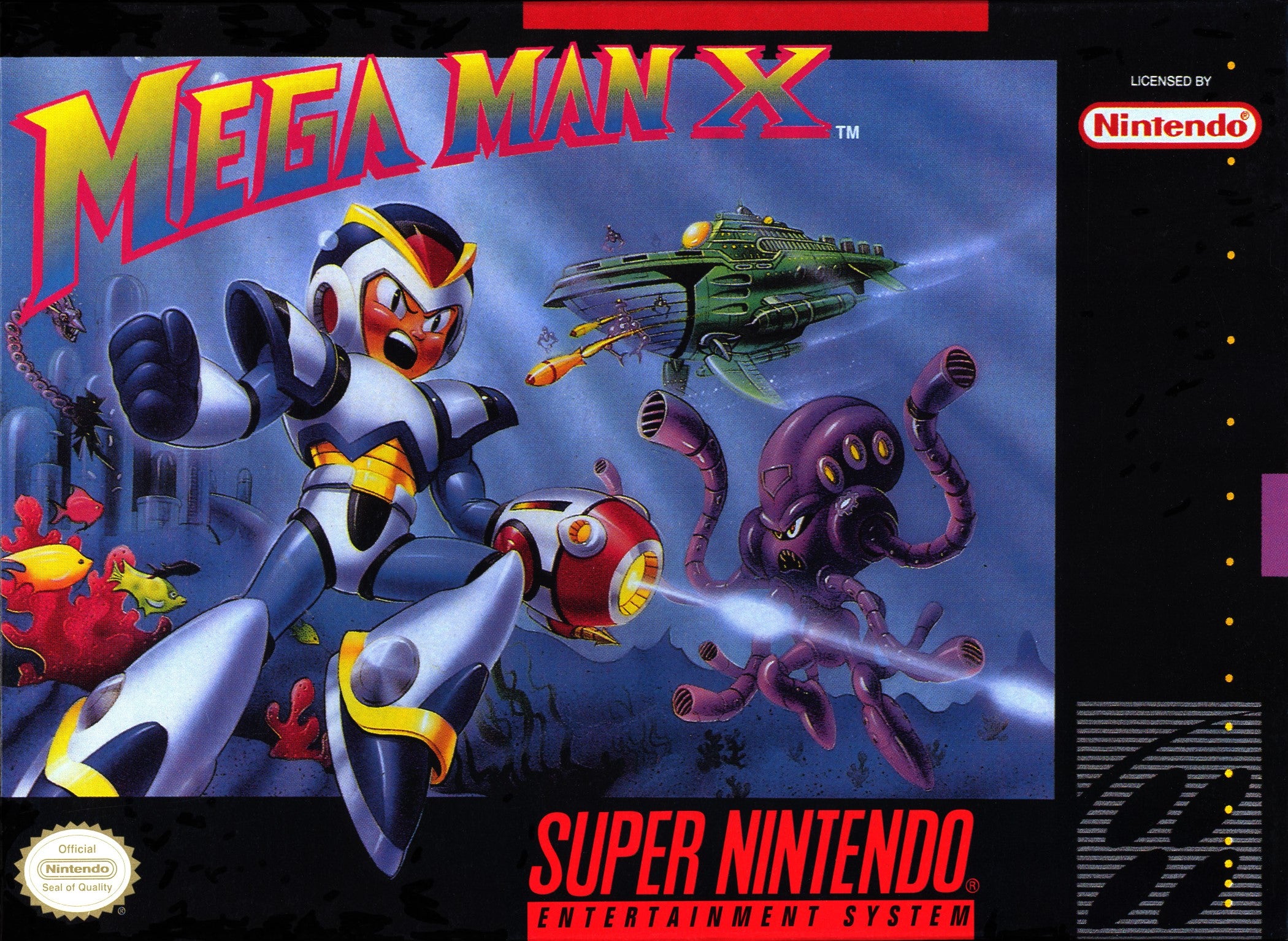 Mega Man X SNES - Video Game - Used - CaveGamers