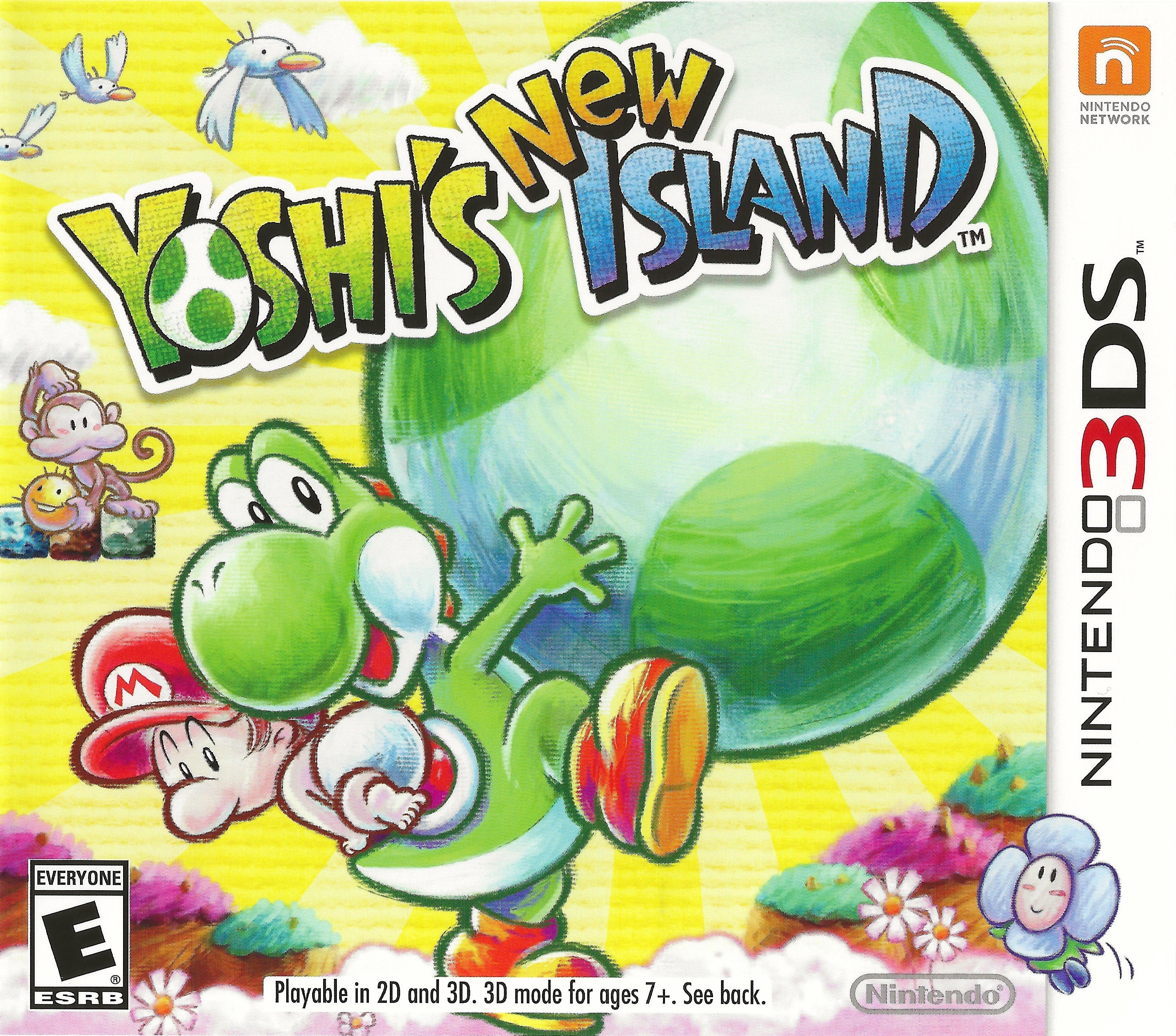 Yoshi's New Island 3DS - Video Game - Used - CaveGamers