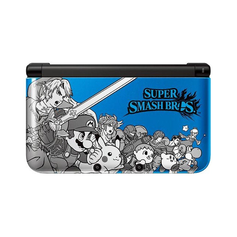 Nintendo 3DS XL - Super Smash Bros Limited Edition Blue - Video Game System - Used - CaveGamers - Image 3