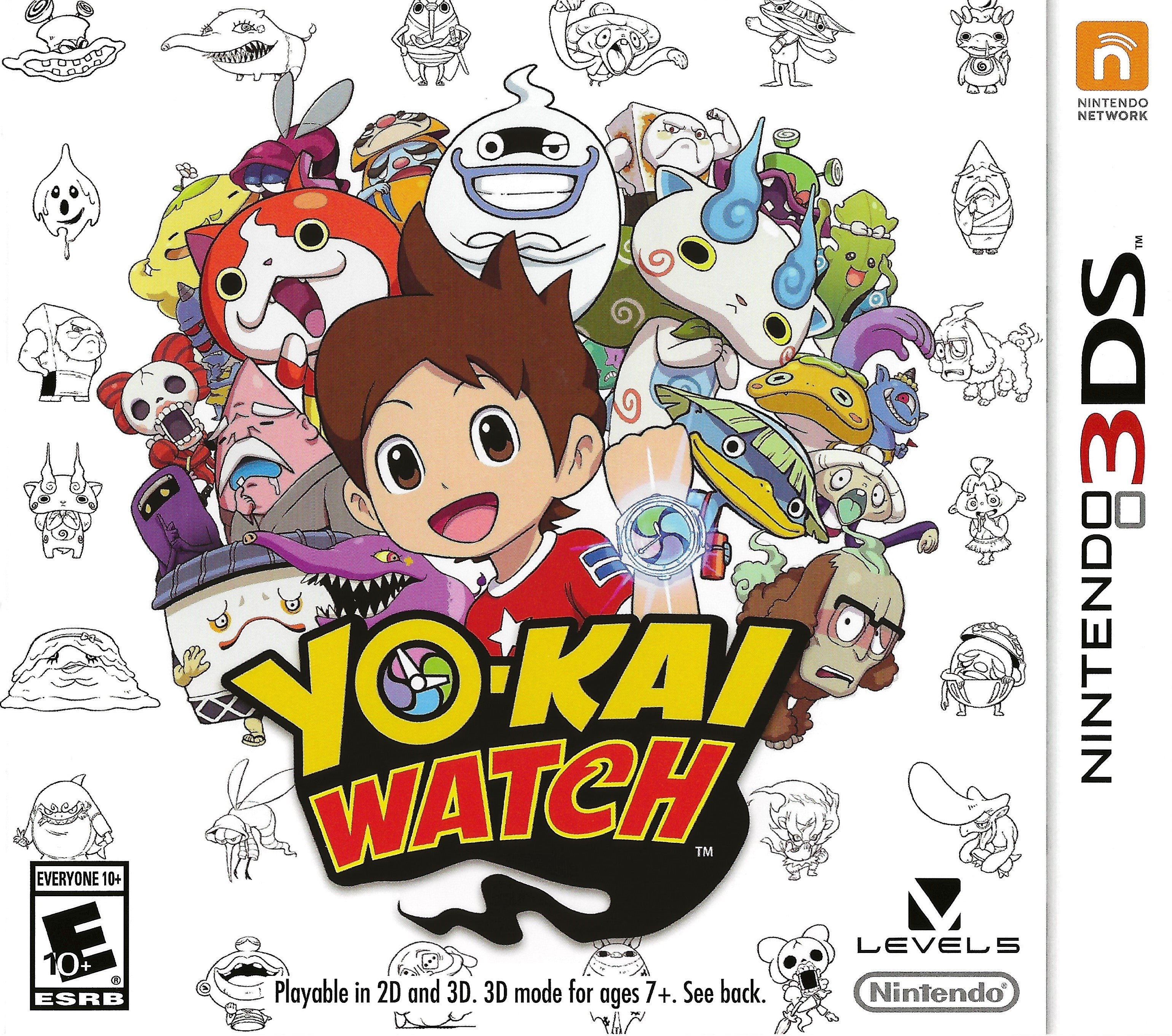 Yo-kai Watch 3DS - Video Game - Used - CaveGamers