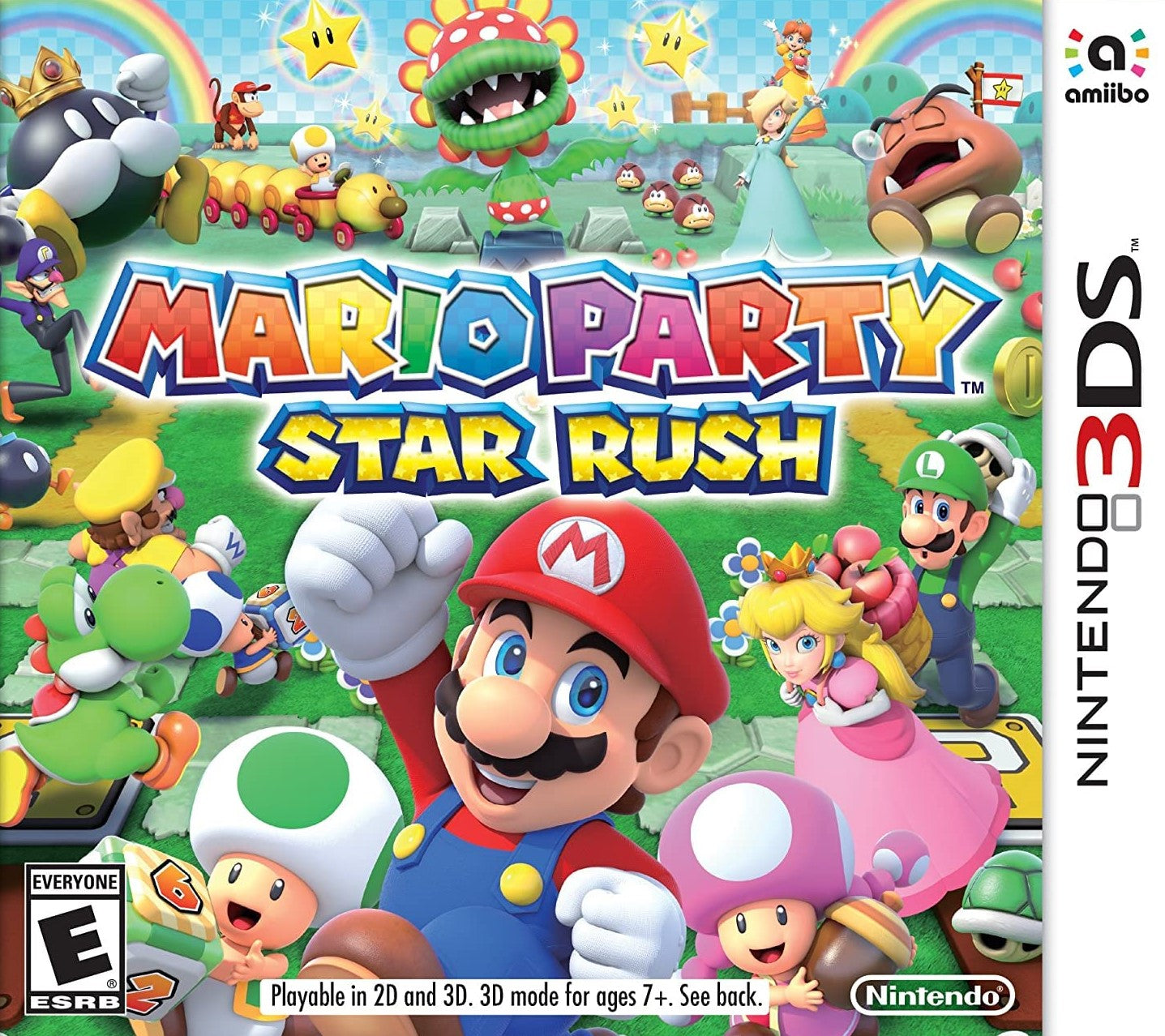 Mario Party Star Rush 3DS - Video Game - Used - CaveGamers