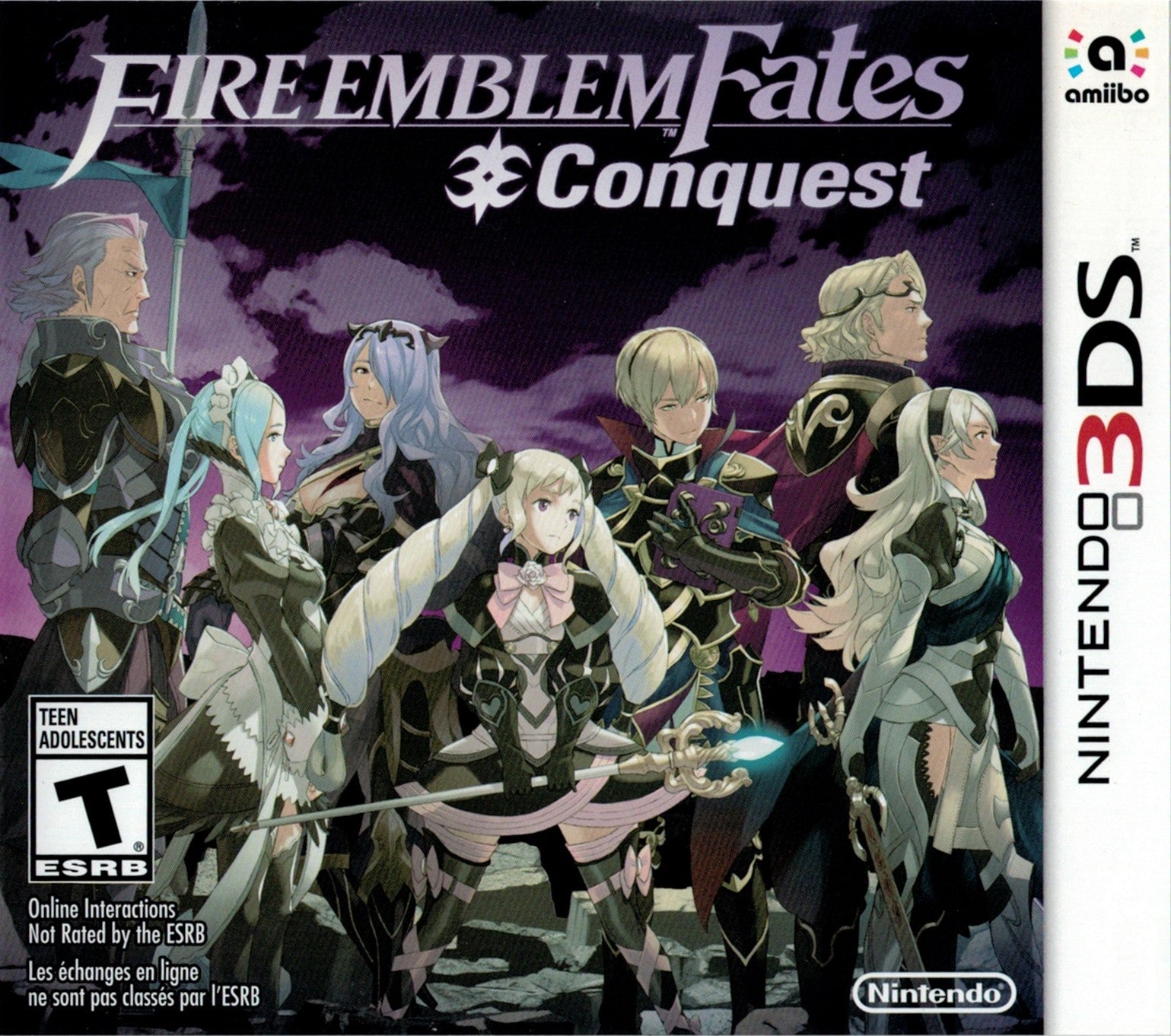 Fire Emblem Fates: Conquest 3DS - Video Game - Used - CaveGamers