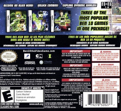 Ben 10 Triple Pack DS - Video Game - Used - CaveGamers - Image 2