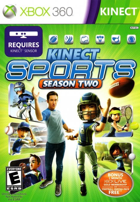 Kinect Sports Season Two Xbox 360 - Video Game - Used - CaveGamers