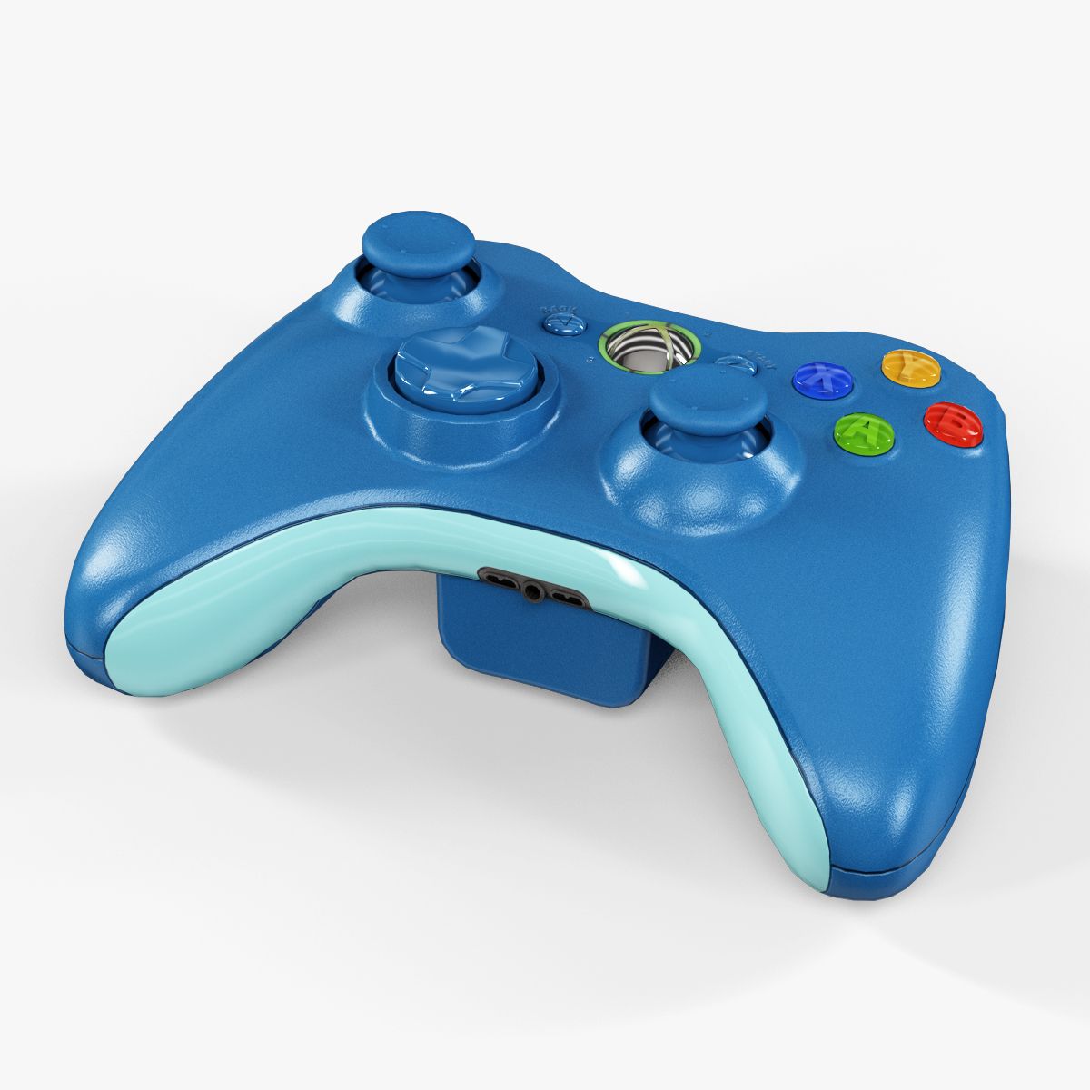 Xbox 360 E Console 500GB - Blue - Video Game System - Used - CaveGamers - Image 3
