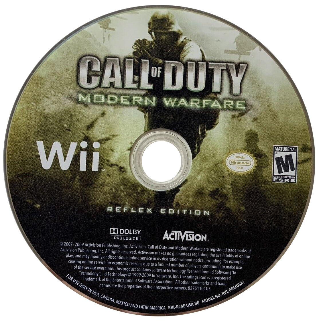 Call of Duty: Modern Warfare: Reflex Wii - Video Game - Used - CaveGamers - Image 3