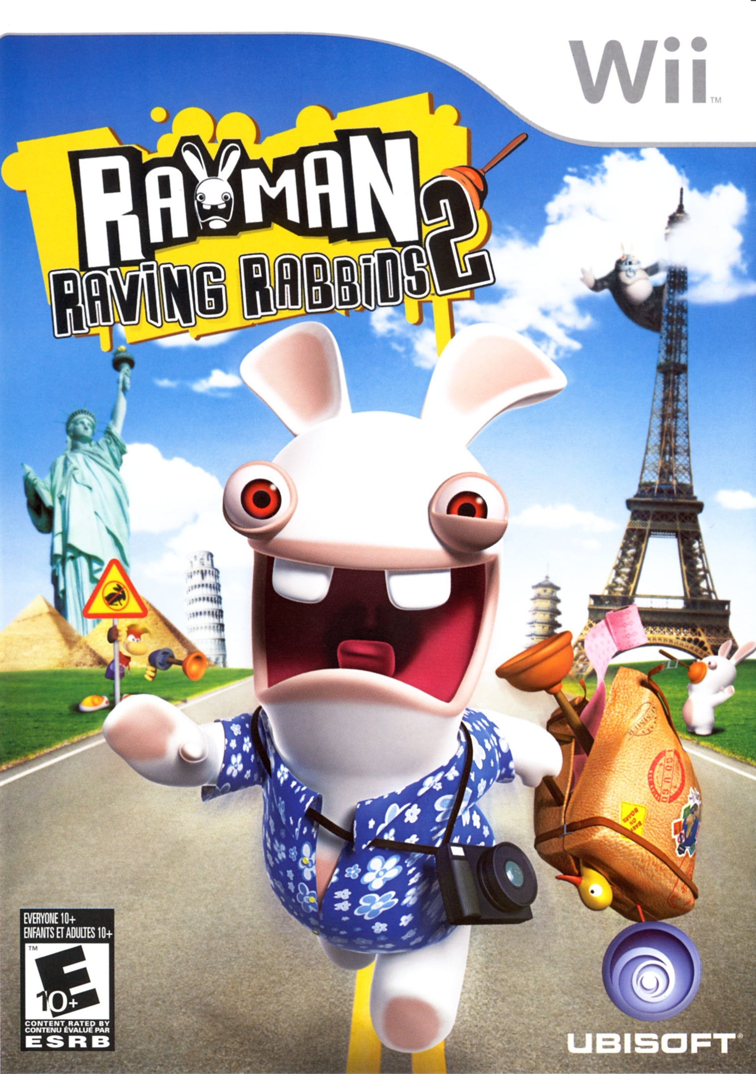 Rayman Raving Rabbids 2 Wii - Video Game - Used - CaveGamers