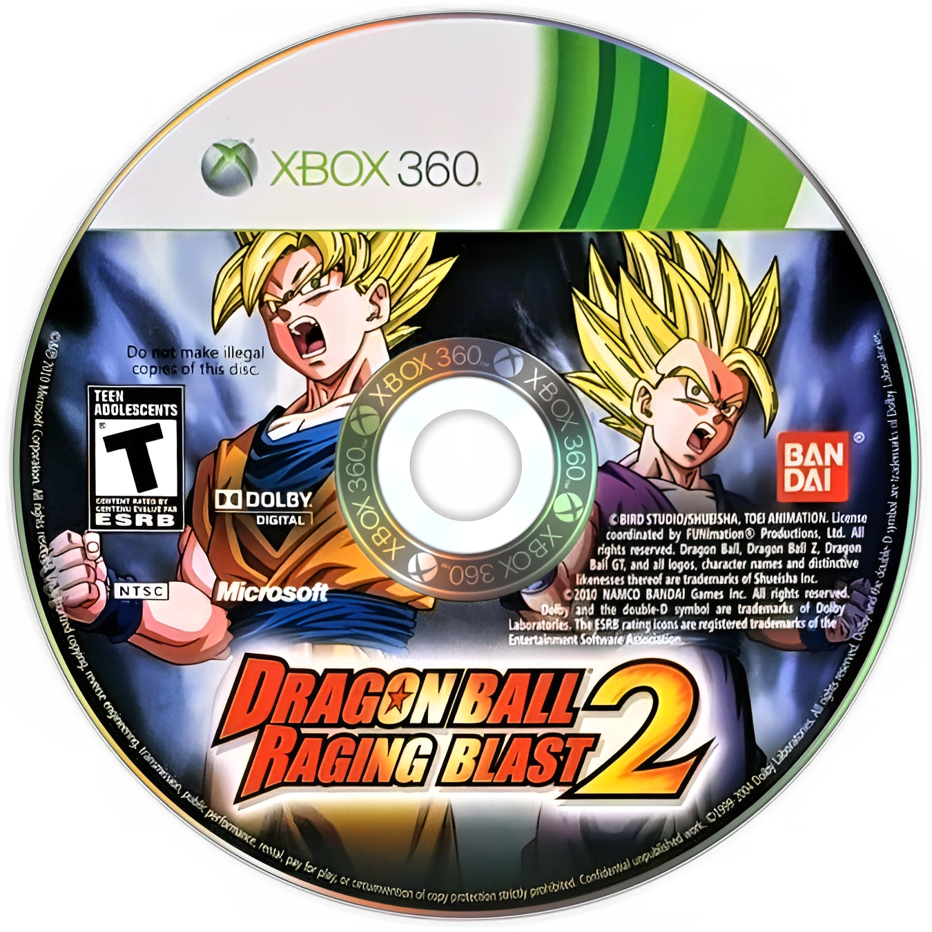 Dragon Ball: Raging Blast 2 Xbox 360 - Video Game - Used - CaveGamers - Image 3