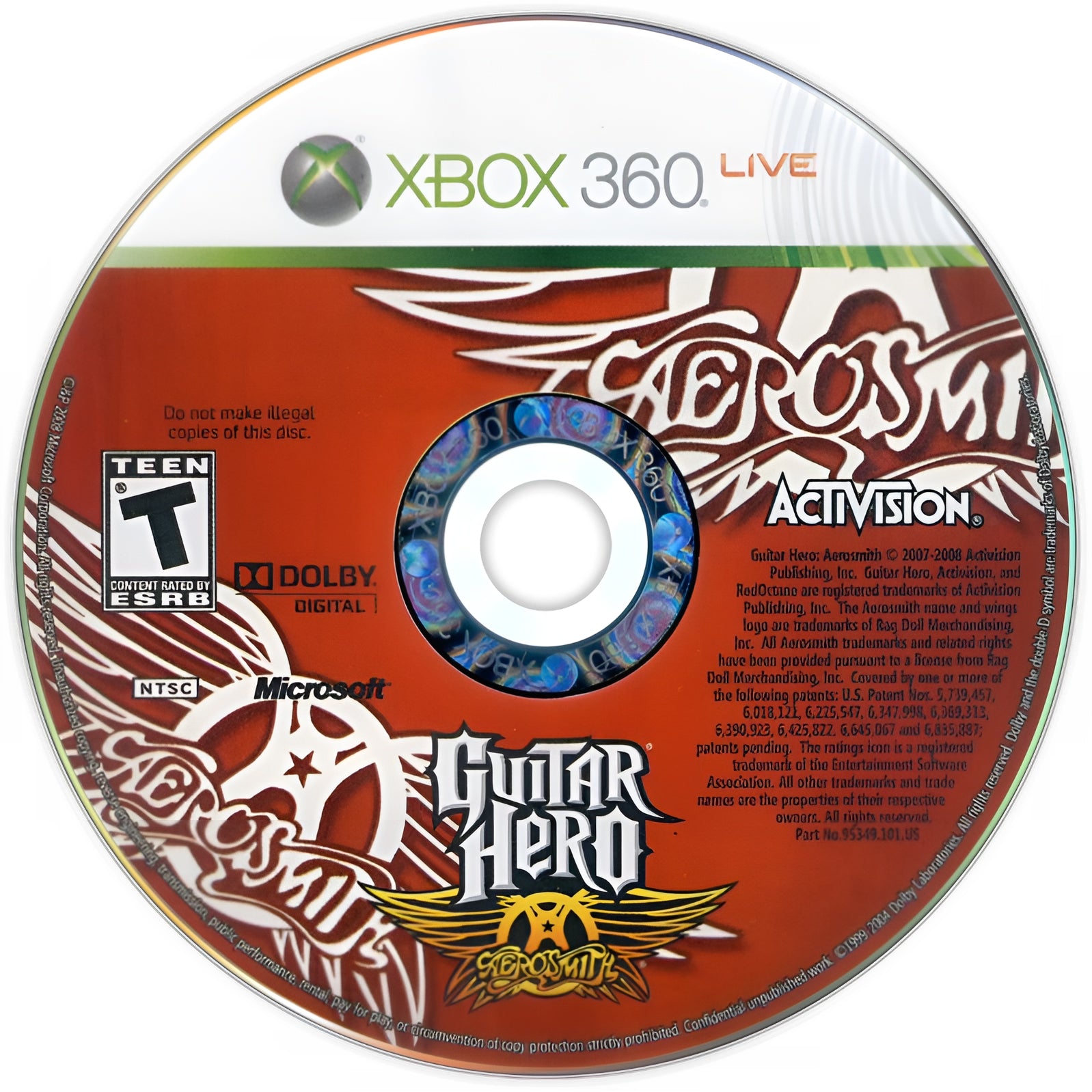 Guitar Hero Aerosmith Xbox 360 - Video Game - Used - CaveGamers - Image 3