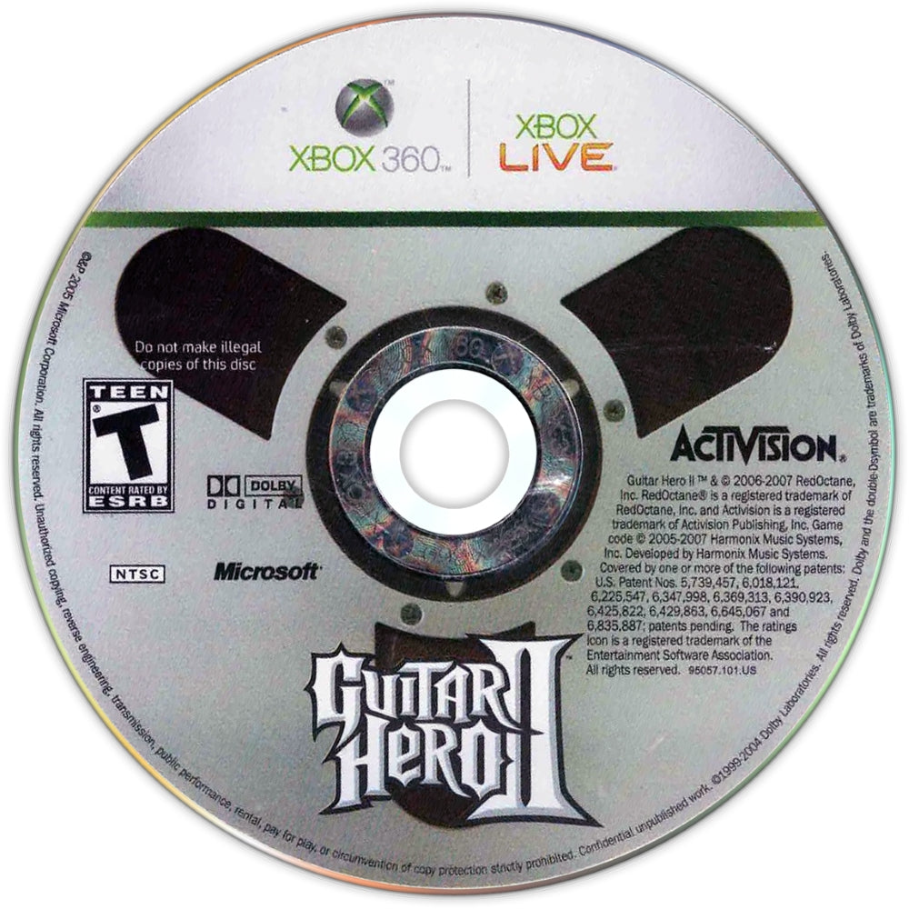 Guitar Hero II Xbox 360 - Video Game - Used - CaveGamers - Image 3