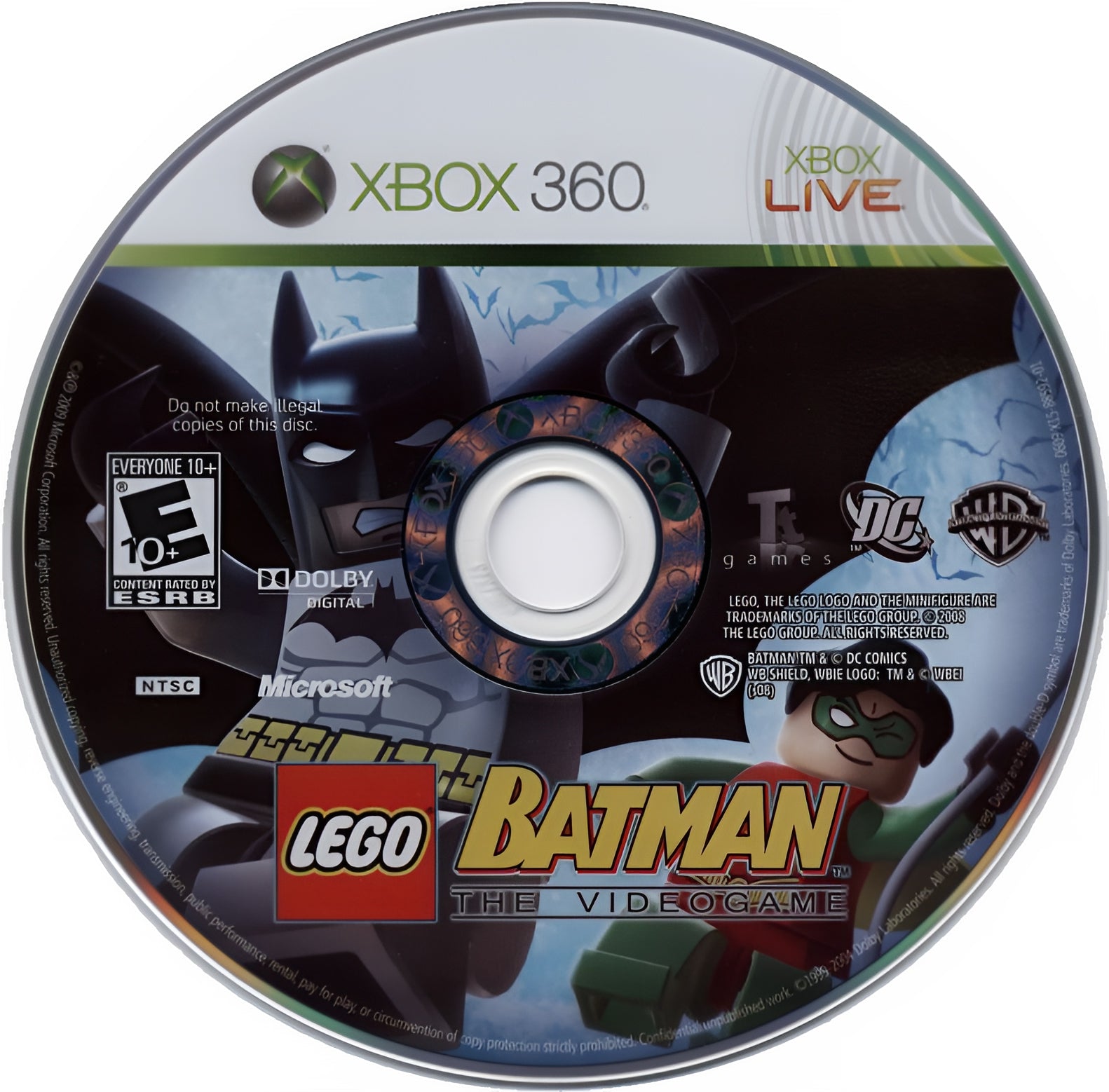 LEGO Batman Xbox 360 - Video Game - Used - CaveGamers - Image 3