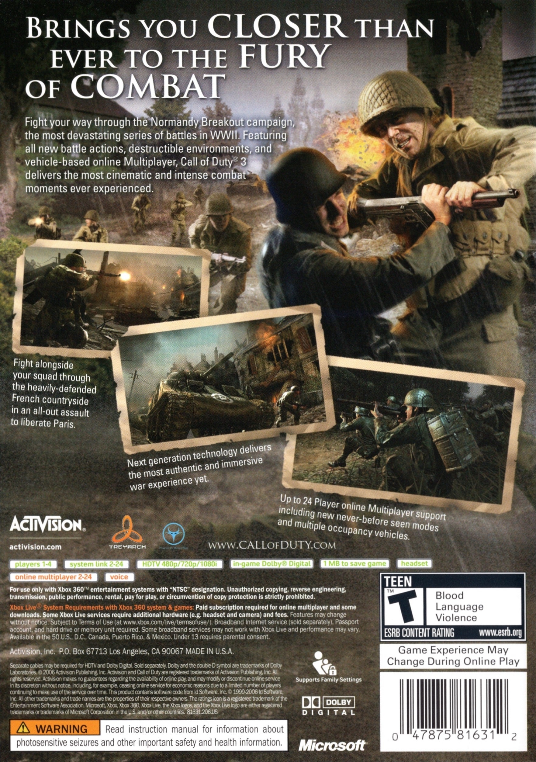 Call of Duty 3