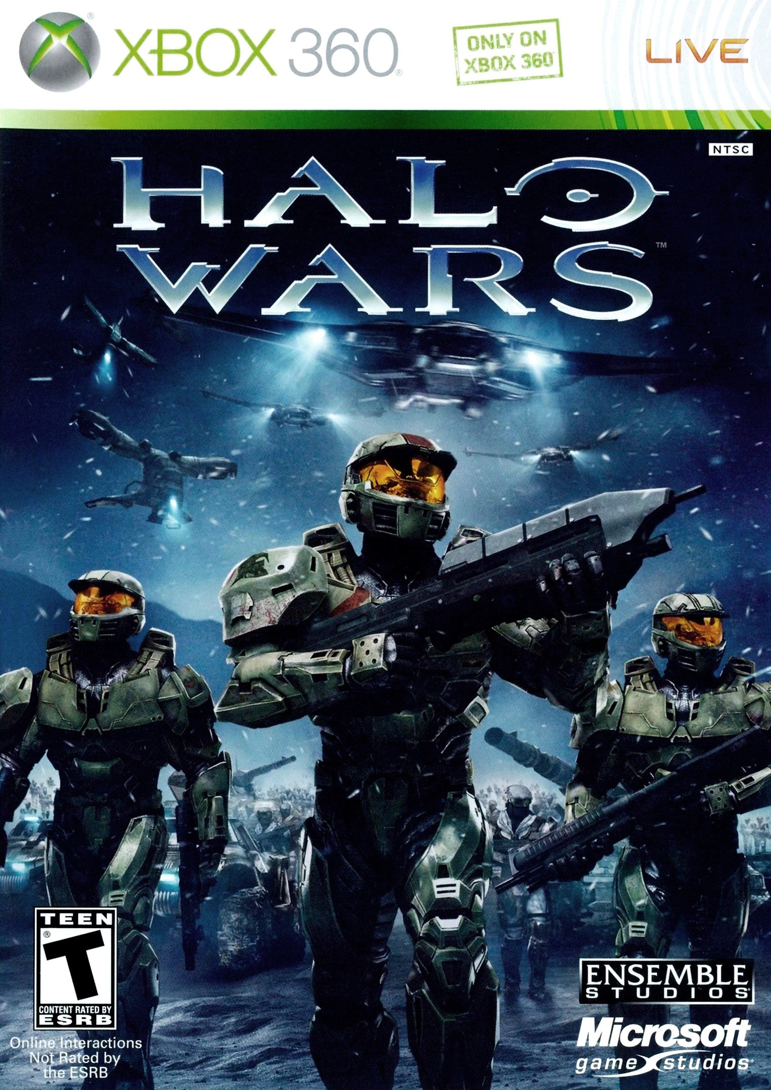 Halo Wars Xbox 360 - Video Game - Used - CaveGamers