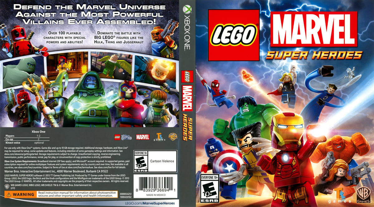 LEGO Marvel Super Heroes Xbox One - Video Game - Used - CaveGamers - Image 4