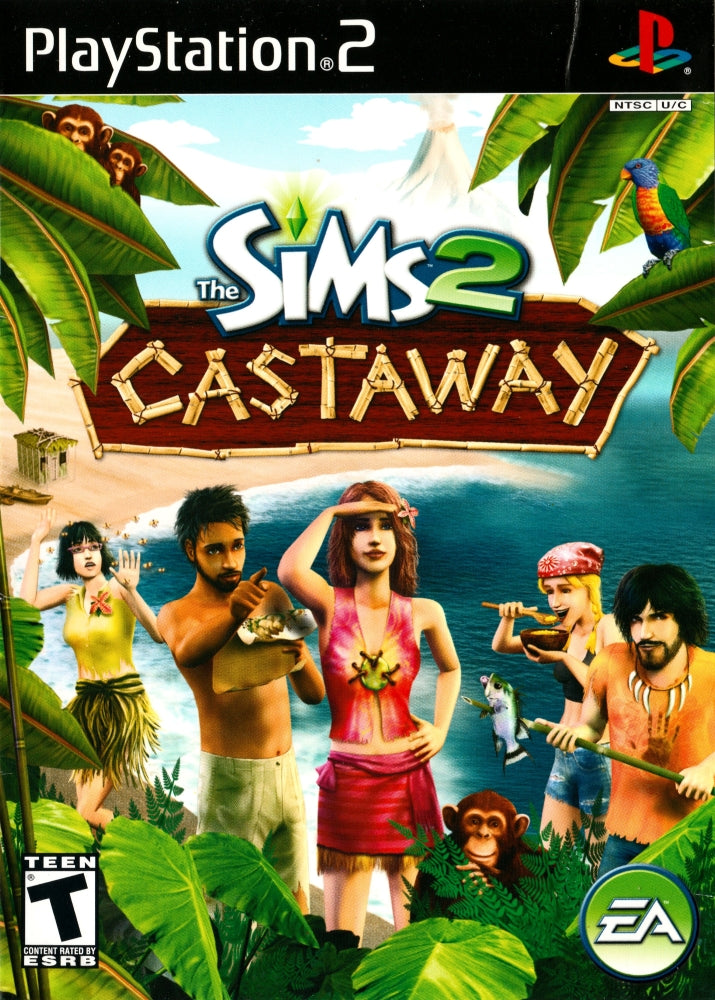 The Sims 2: Castaway PS2 - Video Game - Used - CaveGamers