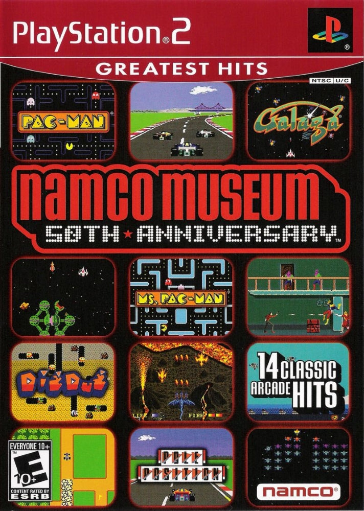 Namco Museum: 50th Anniversary PS2 - Video Game - Used - CaveGamers