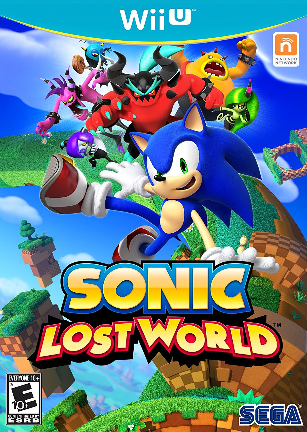 Sonic Lost World Wii U - Video Game - Used - CaveGamers