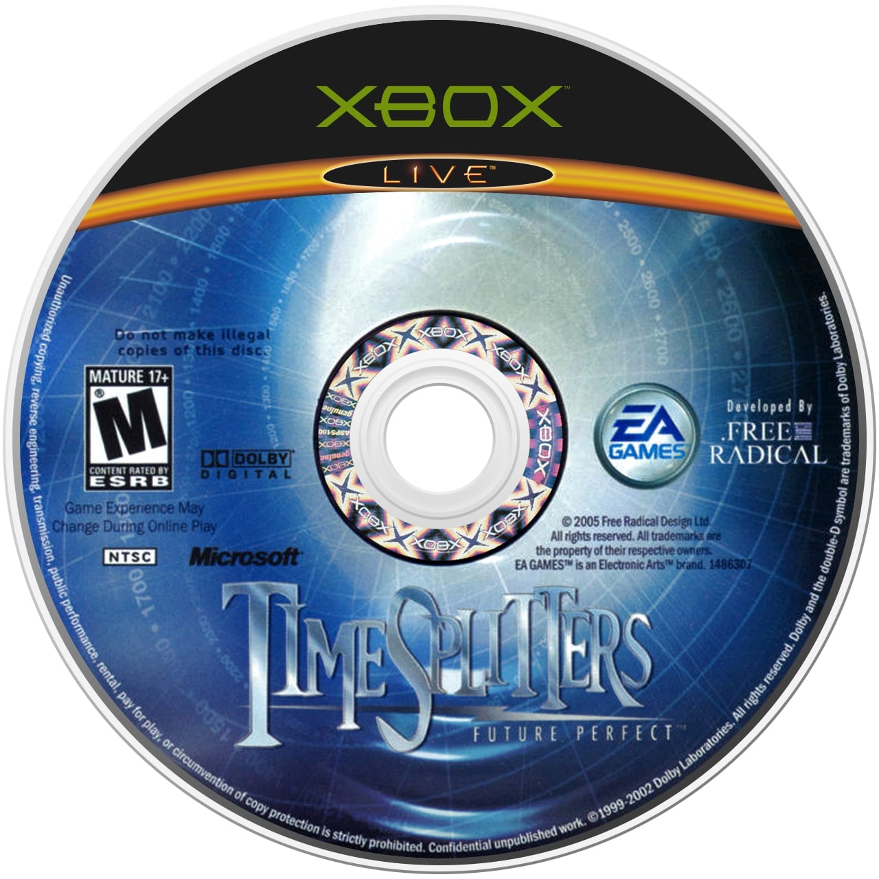 Time Splitters: Future Perfect Xbox - Video Game - Used - CaveGamers - Image 3