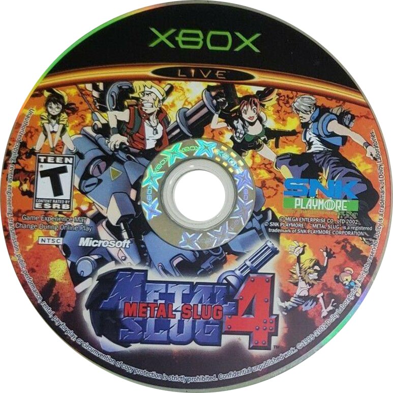 Metal Slug 4 & 5 [2 discs] Xbox - Video Game - Used - CaveGamers - Image 3