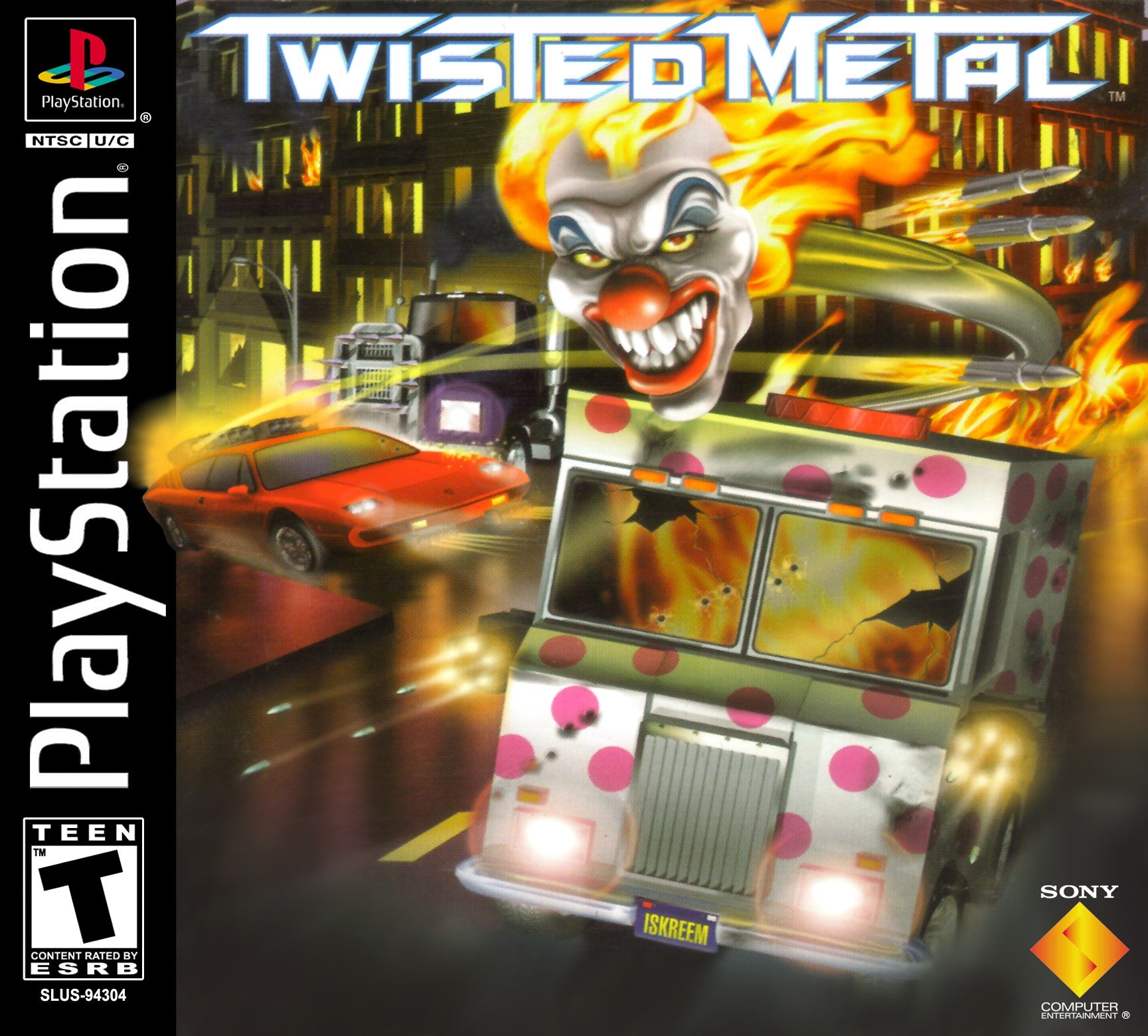 Twisted Metal Playstation - Video Game - Used - CaveGamers