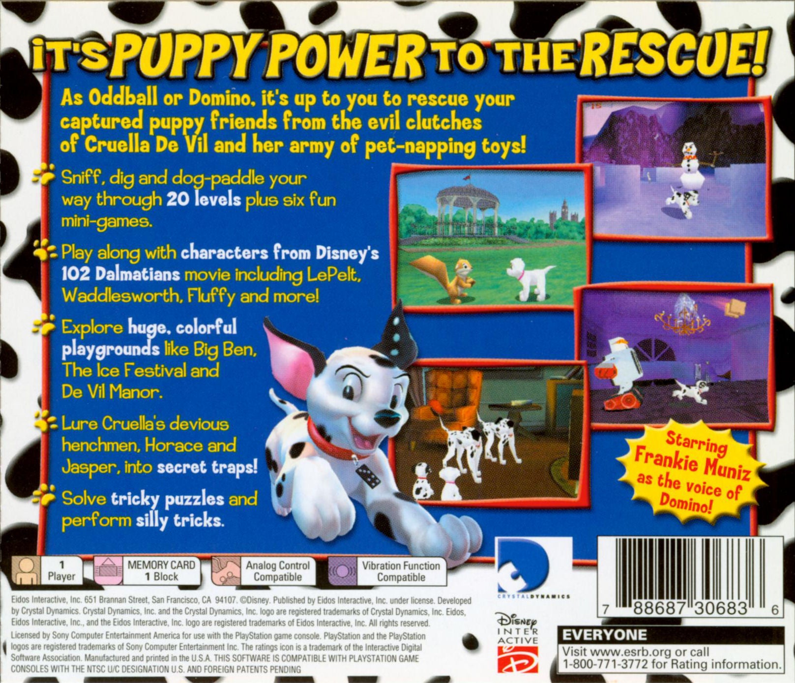 102 Dalmatians: Puppies to the Rescue