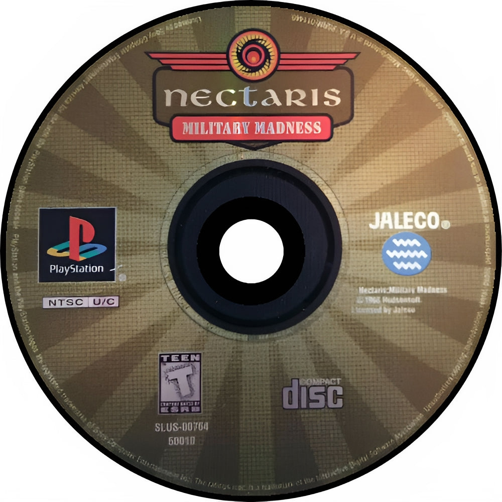 Nectaris: Military Madness Playstation - Video Game - Used - CaveGamers - Image 3