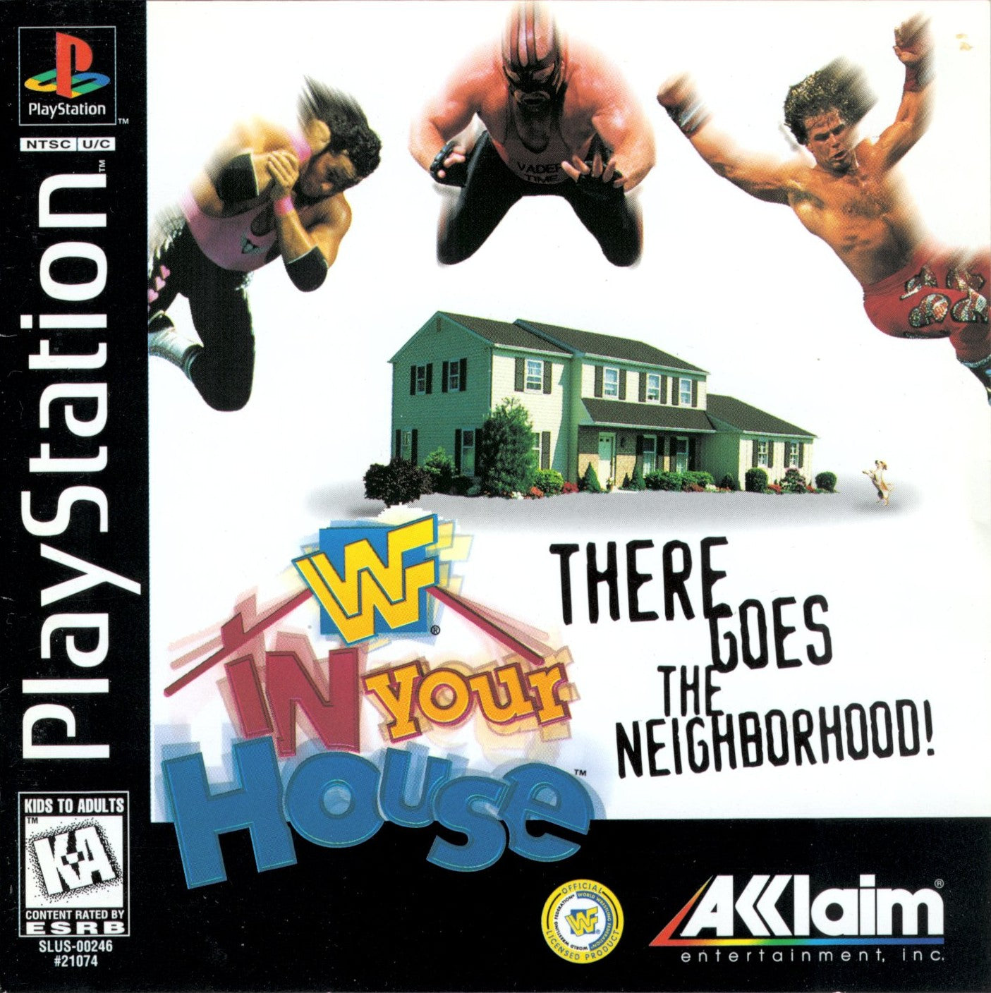 WWF In Your House Playstation - Video Game - Used - CaveGamers