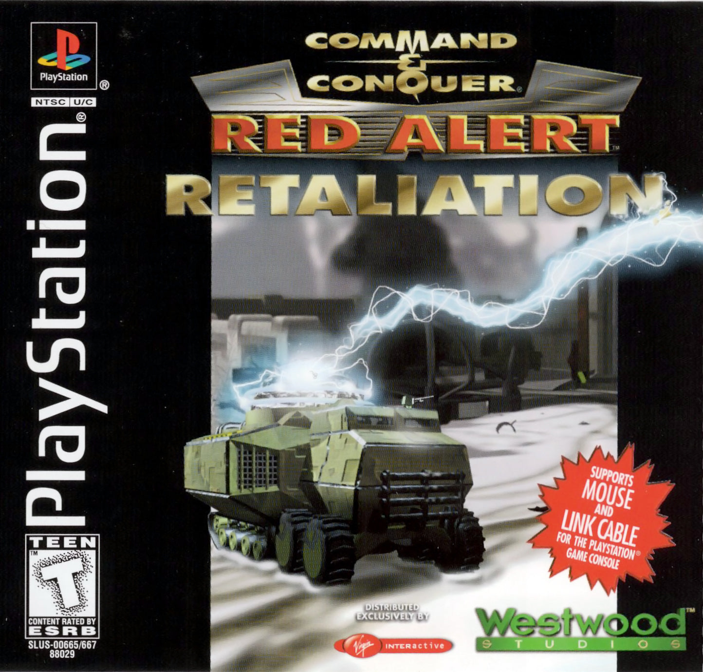 Command & Conquer: Red Alert Retaliation [2 Discs] Playstation - Video Game - Used - CaveGamers